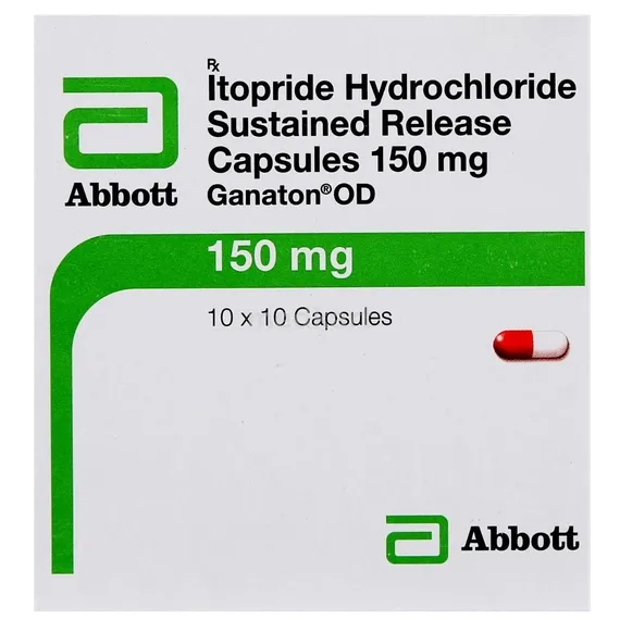 ganaton od 150mg capsule 10's